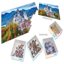 Frank NEUSCHWANSTEIN CASTLE 1000PCS PUZZLE - 34020